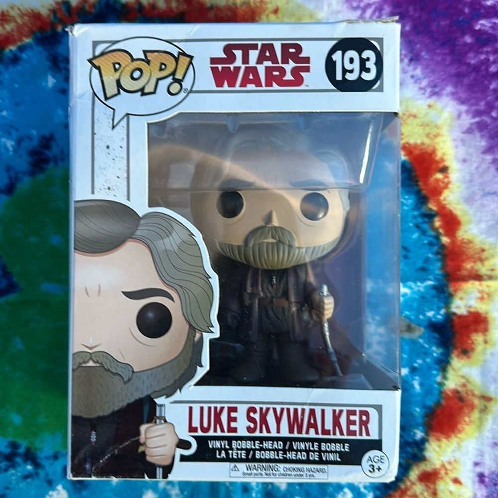 Funko Pop Luke Skywalker #193 – Star Wars Vinyl Figure, Jedi Hero Edition